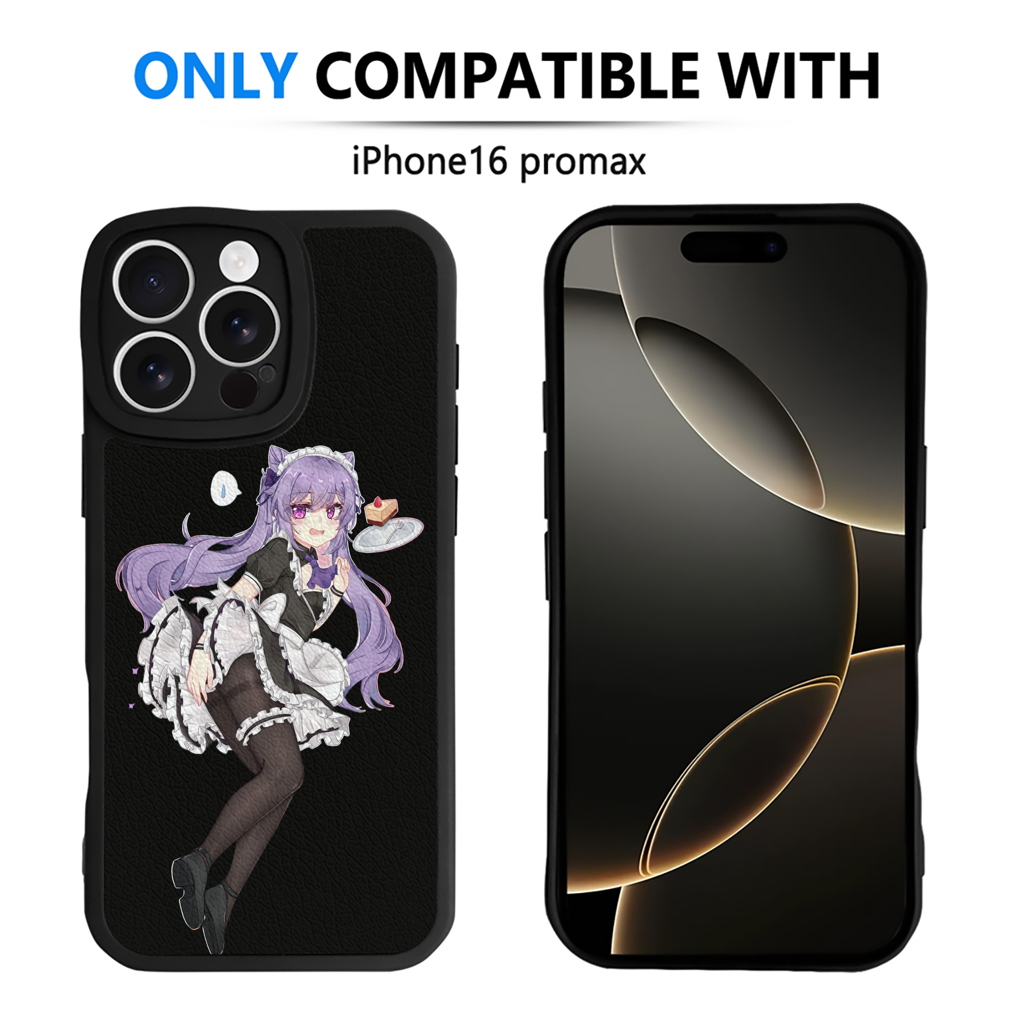 げんし神 刻晴 こくせい genshin Kokusei 【iPhone 16シリーズ対応】シリコンスマホケース（レザー調） 材質：シリコン
